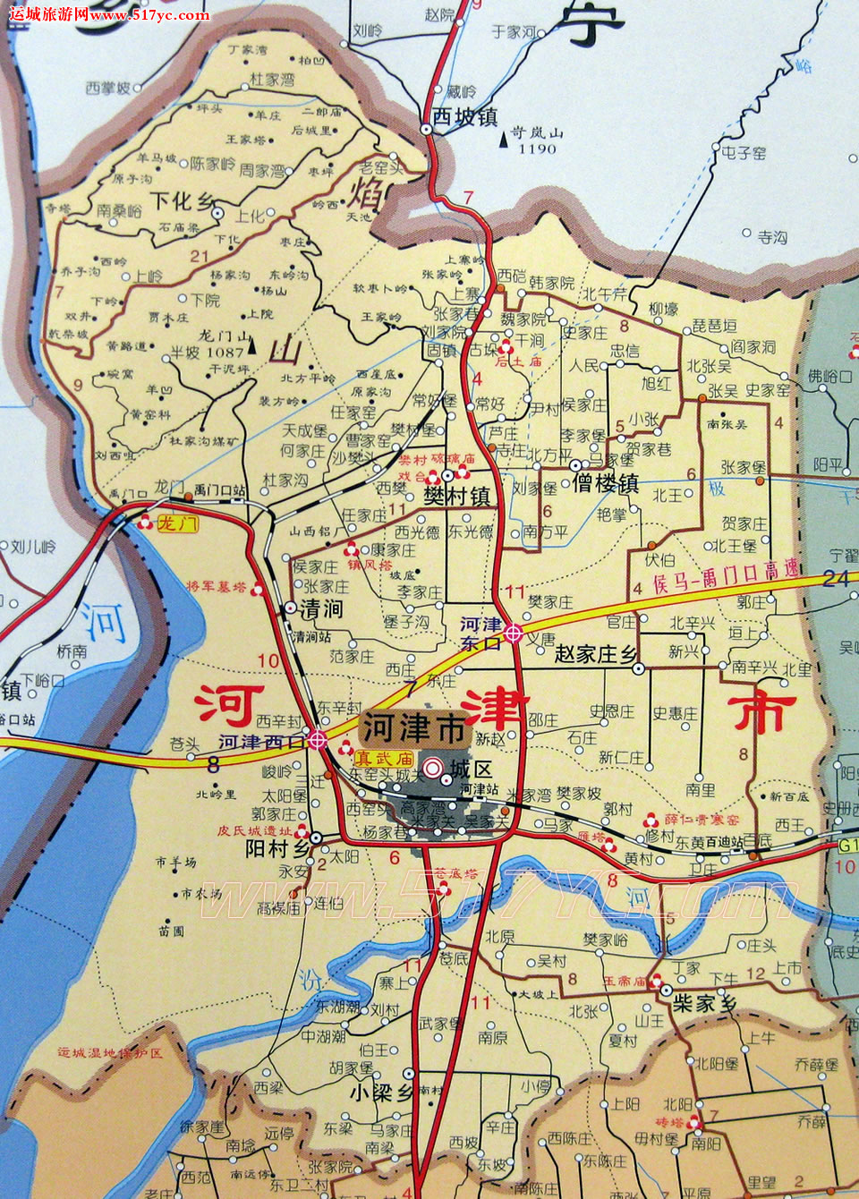 河津地图